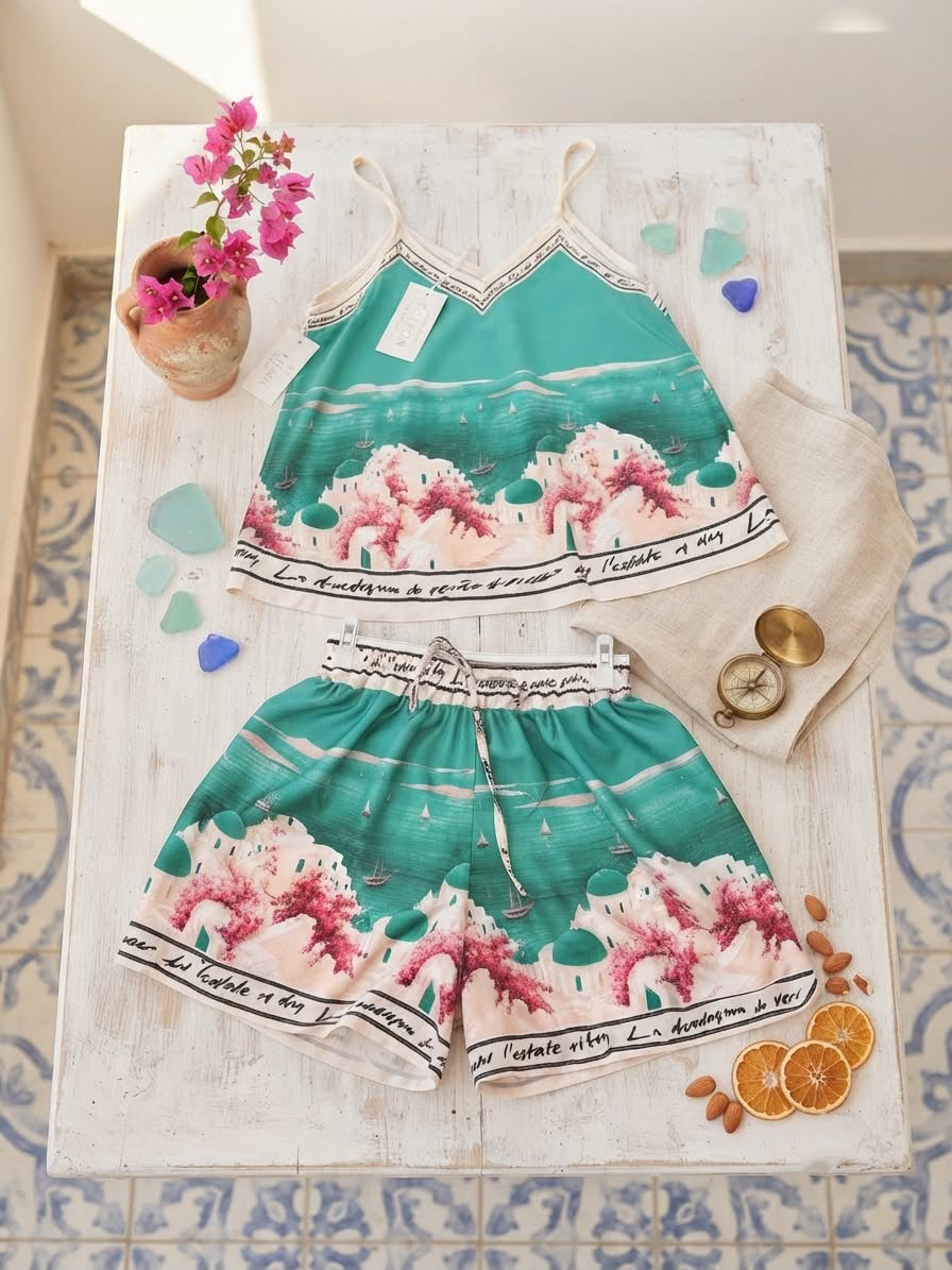 Santorini Set Grün